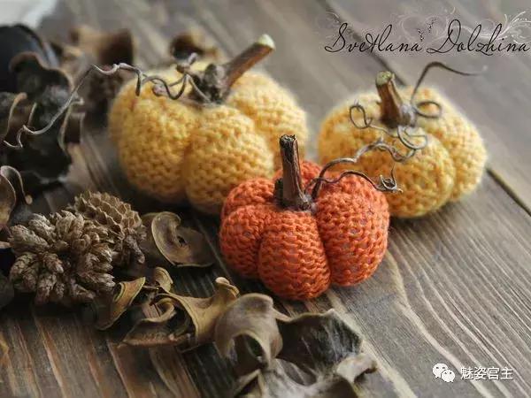 一柄钩针就可以完成的编织小物件,软萌可爱,教程详解