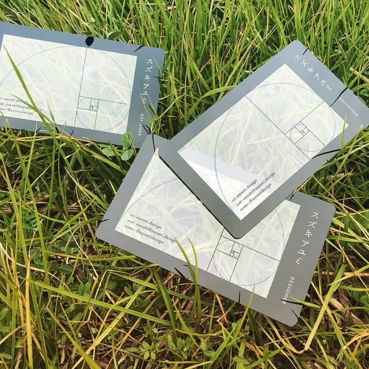 日本设计高端名片,日本设计师平面设计作品