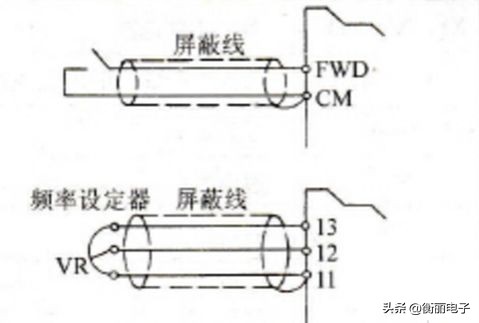 变频器接线图和实际接线图,零基础变频器接线图与实物图讲解