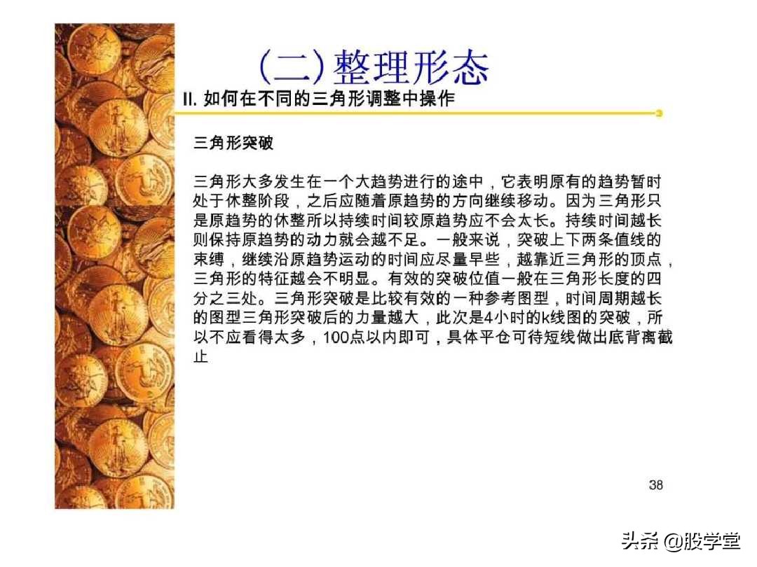 股票经典技术图形集锦,股票k线形态图解大全视频