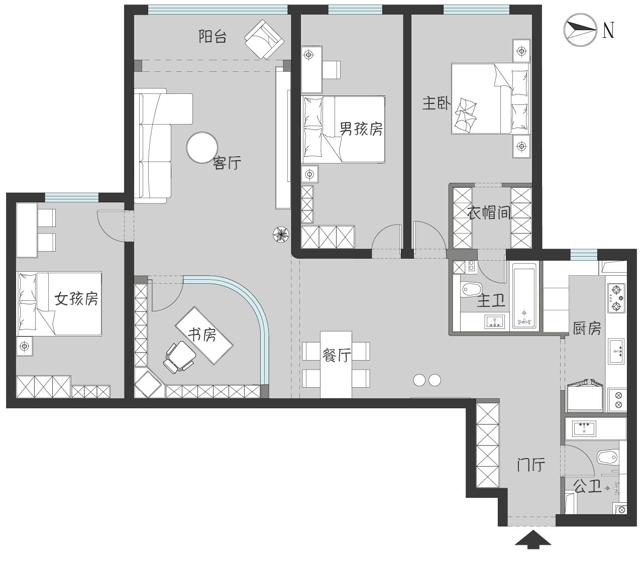 手办梦想家系列,手办爱好者房间设计