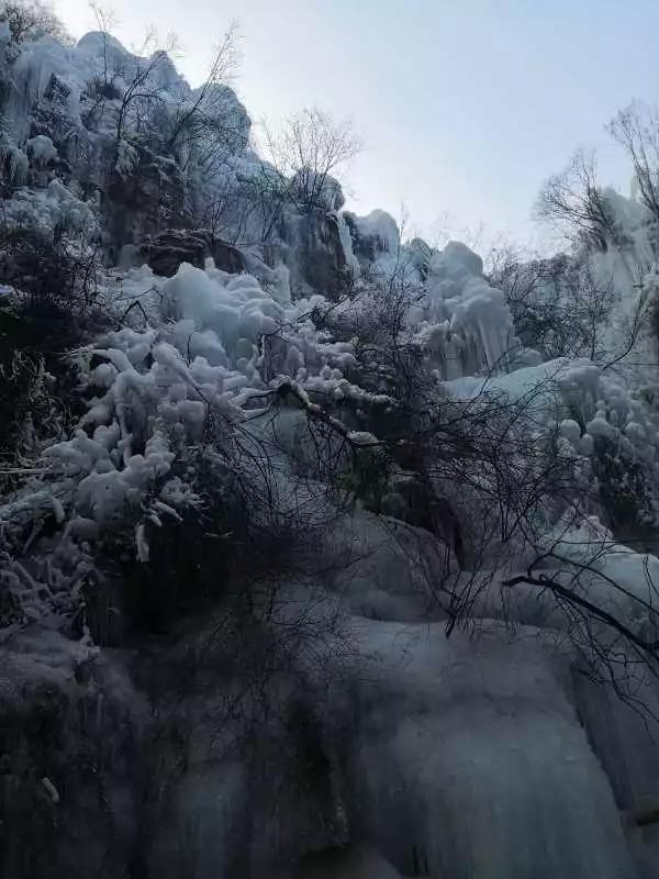 ※平山※十里清风不如你，冬季冰瀑节开幕啦