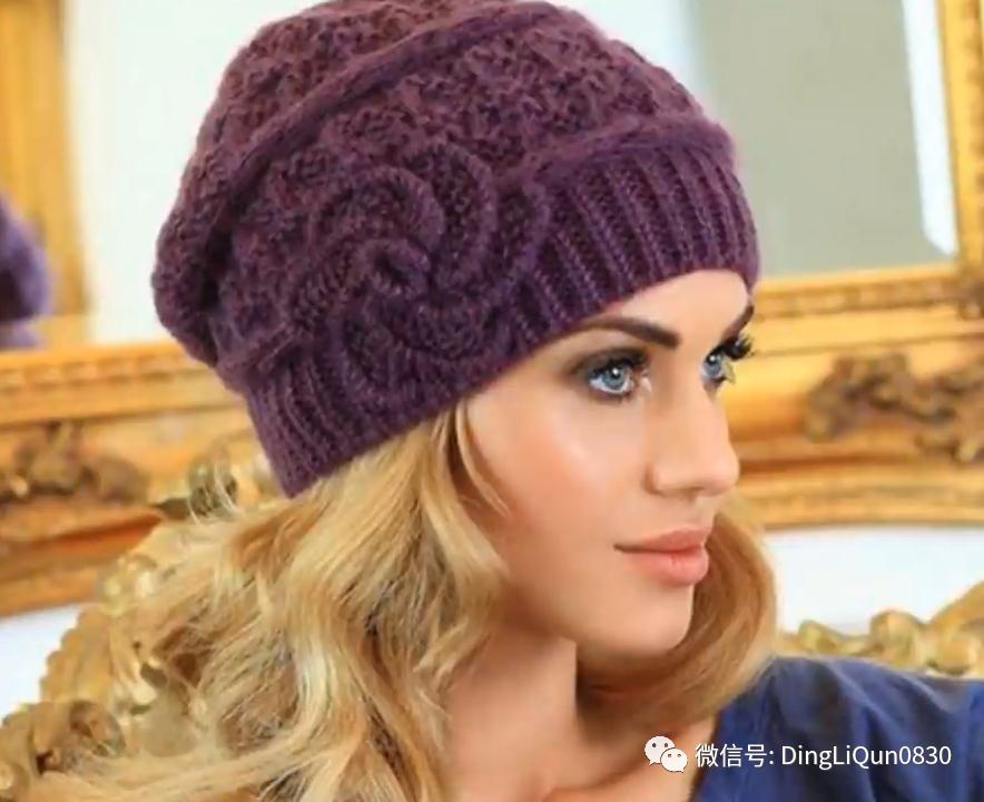 针织帽子简单款好看的,纯手工针织年轻人戴的帽子教程