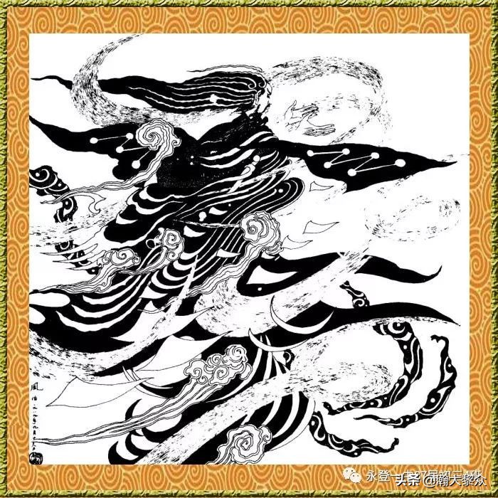 卢延光白描连环画全集,卢延光山水白描精品集