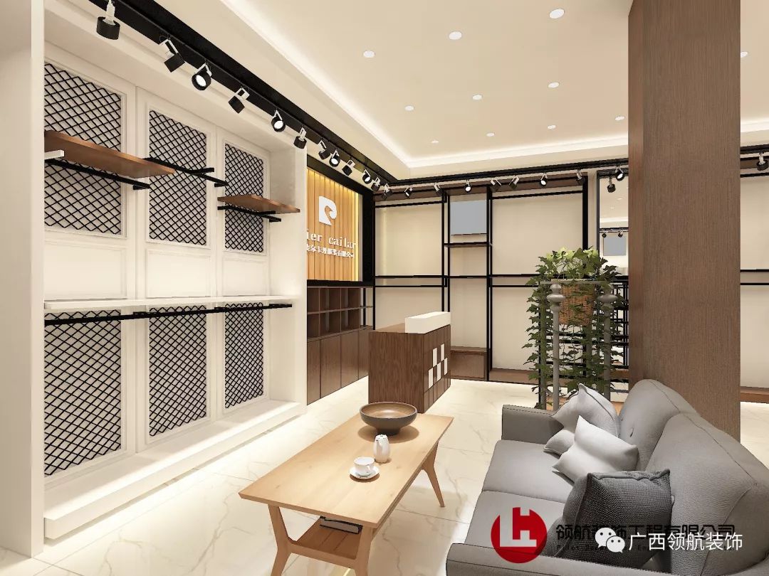 服装店装修技巧与风格,服装店装修男装20平