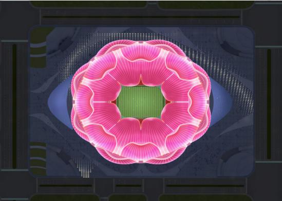 广州恒大足球场外观设计图,广州恒大荷花足球场视频