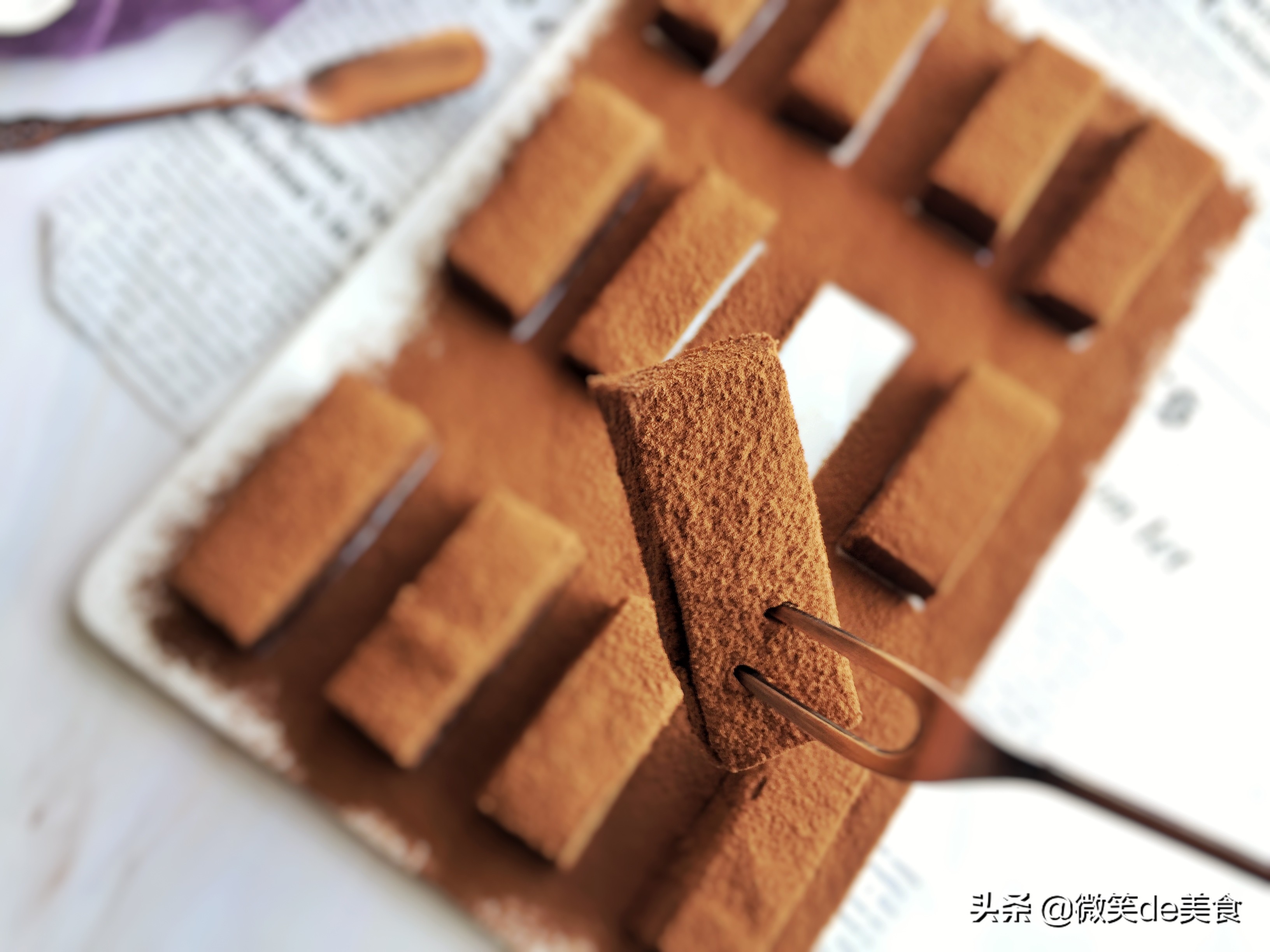 特别简单不用烤箱做食物,做生巧超简单