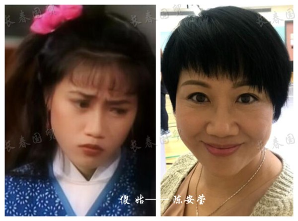 盘点83版射雕英雄传人物今昔对比,83版的射雕英雄传今昔对比