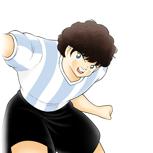 足球小将拿度尼原型,足球小将角色原型图