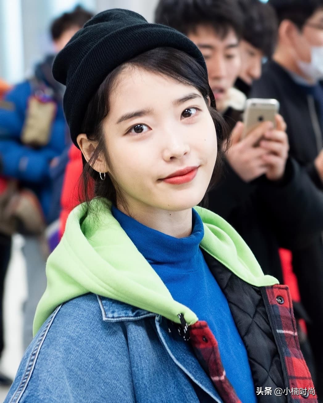 韩星戴的帽子,泫雅iu同款