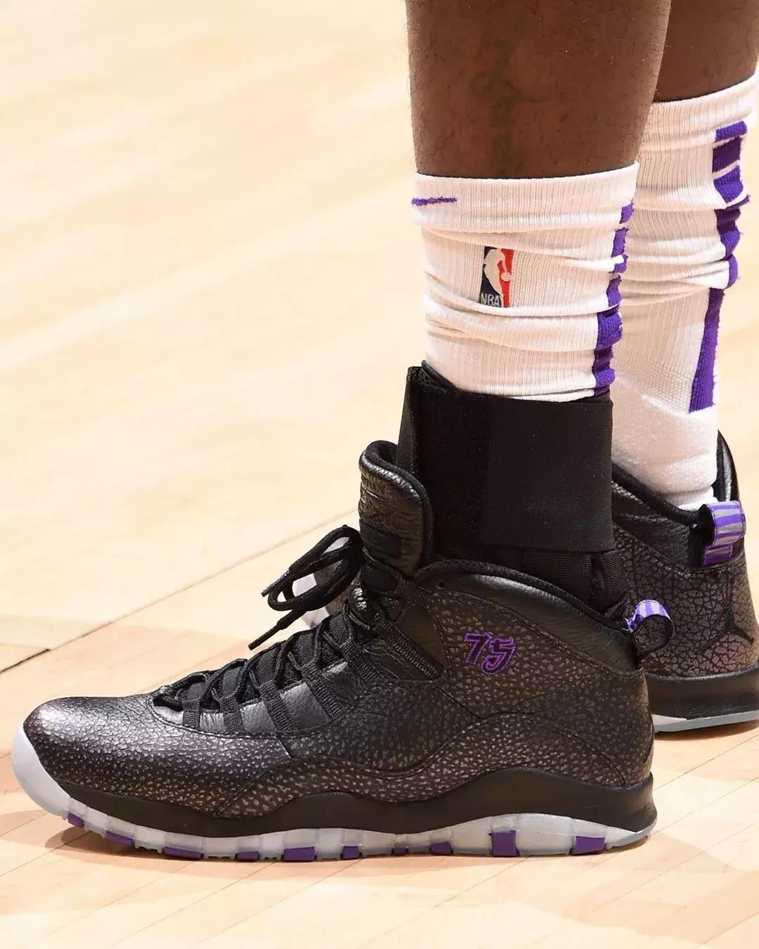 nba季后赛塔克上脚,nba今日上脚球鞋西蒙斯