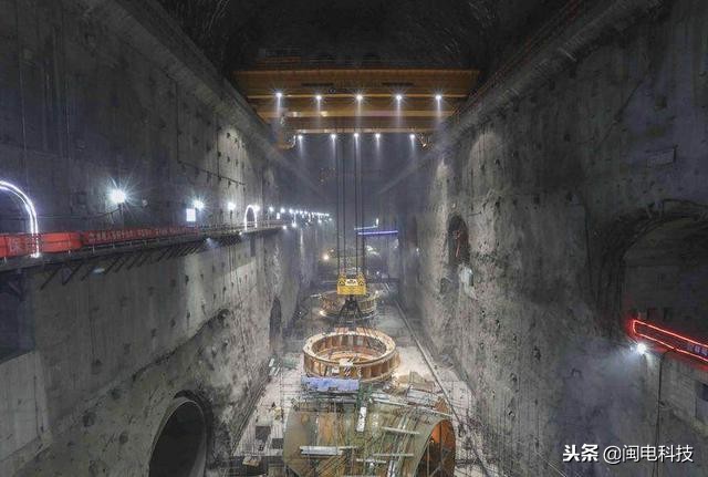 乌东德水电站大坝主体工程,乌东德大坝照片