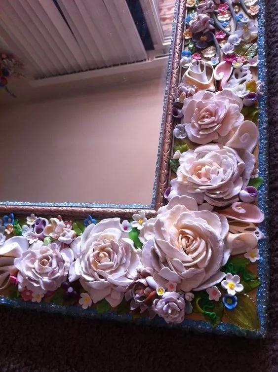 海边捡的贝壳可以做什么手工,贝壳创意手工种花