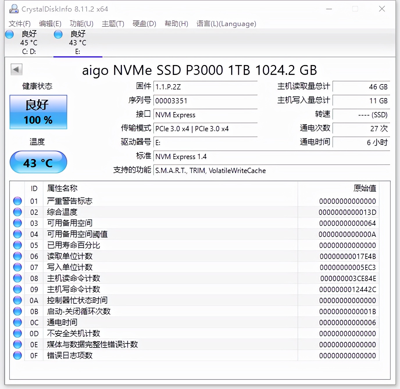aigo固态硬盘sata,aigop3000nvme固态硬盘使用评测