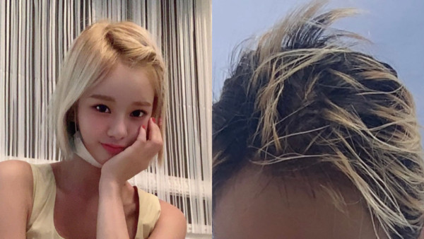 韩国女爱豆头发漂断,韩国女星头发漂断