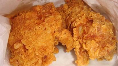 家常版炸鸡用面包糠,家常版的炸鸡裹粉