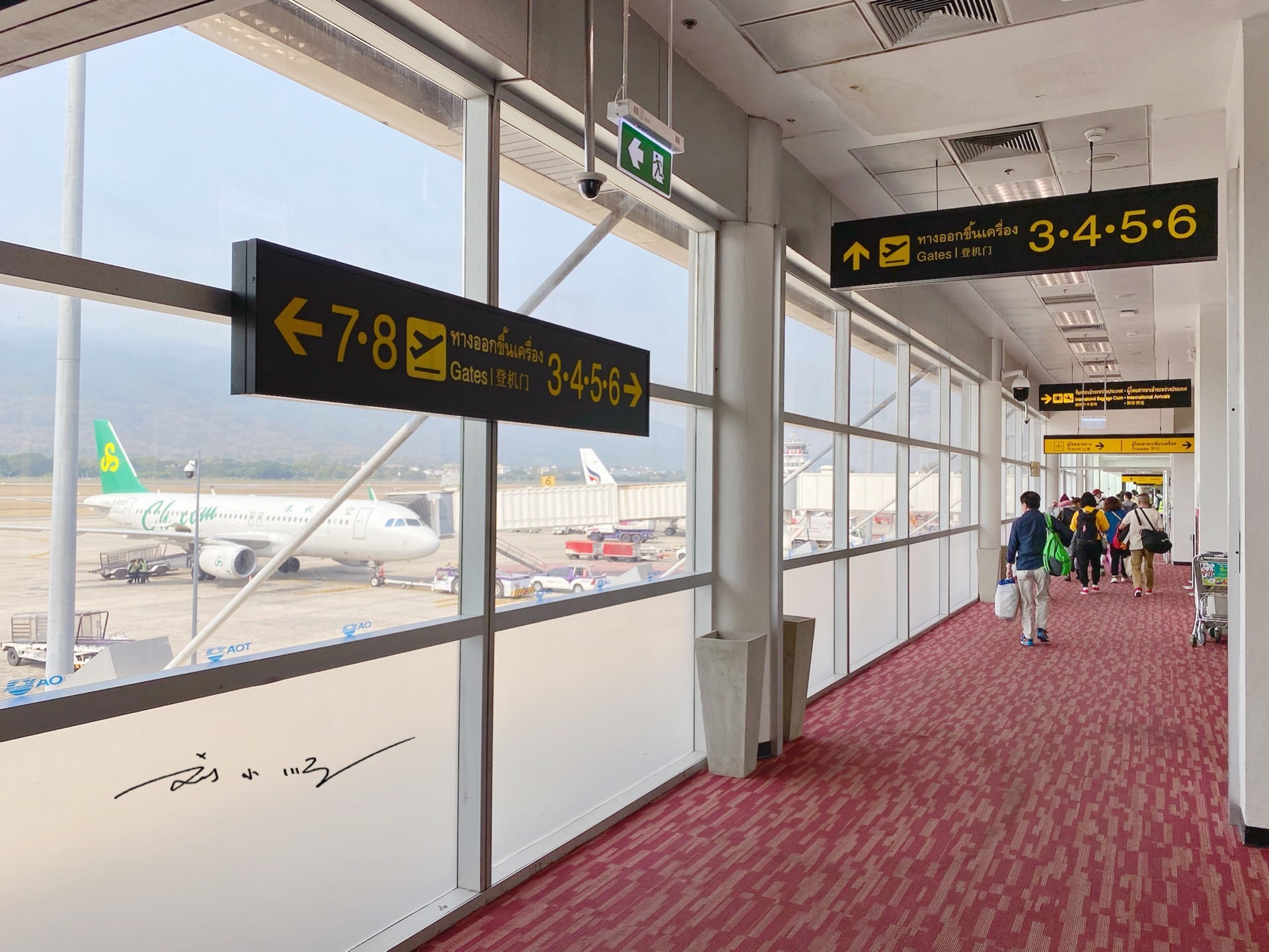 泰国机场图片高清大图,泰国曼谷旧飞机场