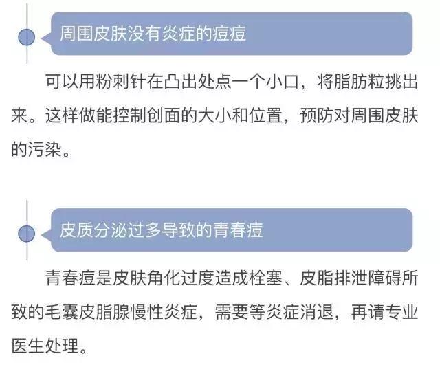 战痘经验分享,战痘第一步先要认清痘痘的类型
