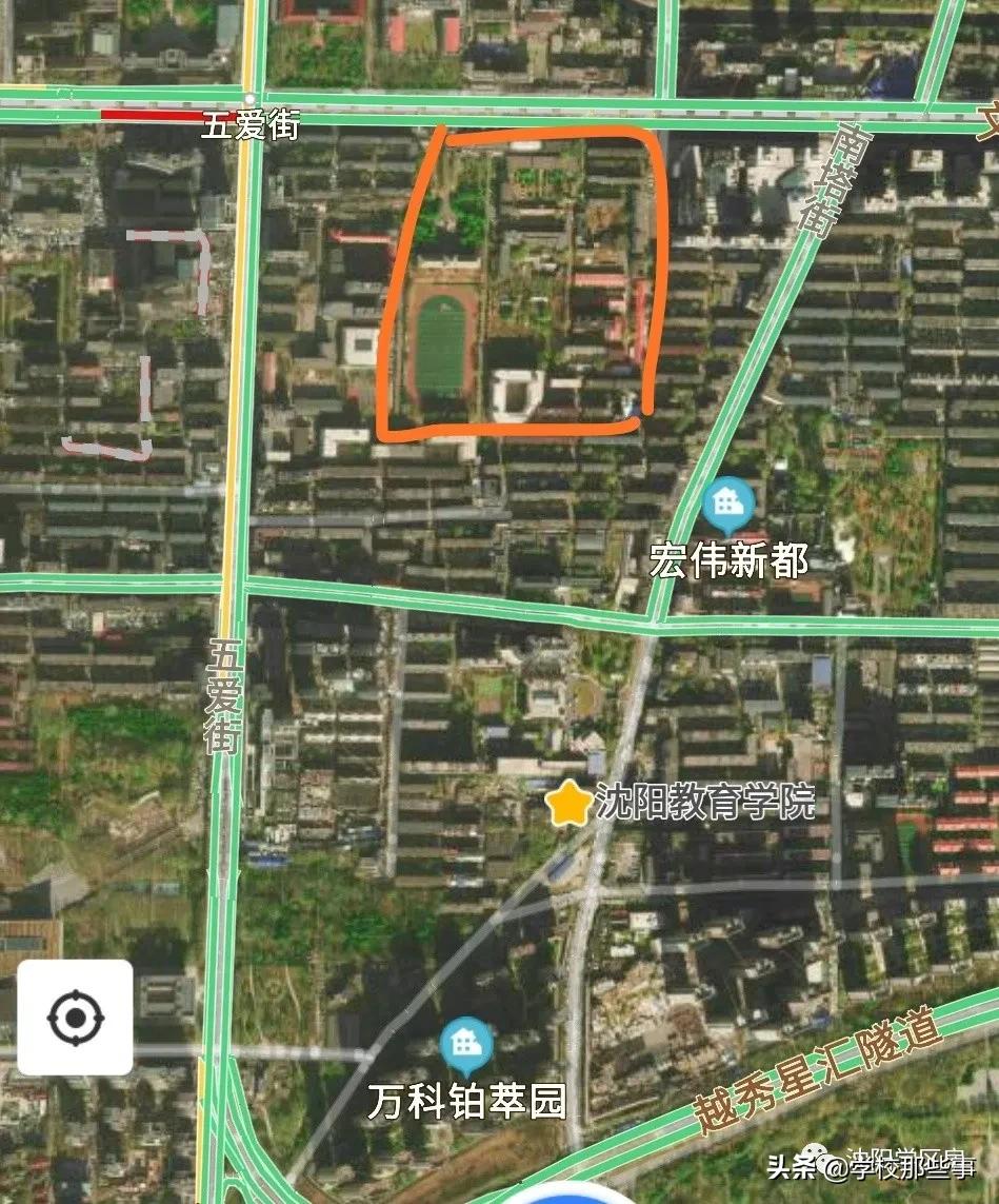 沈阳七中南塔最新规划,沈阳七中南塔南部校区