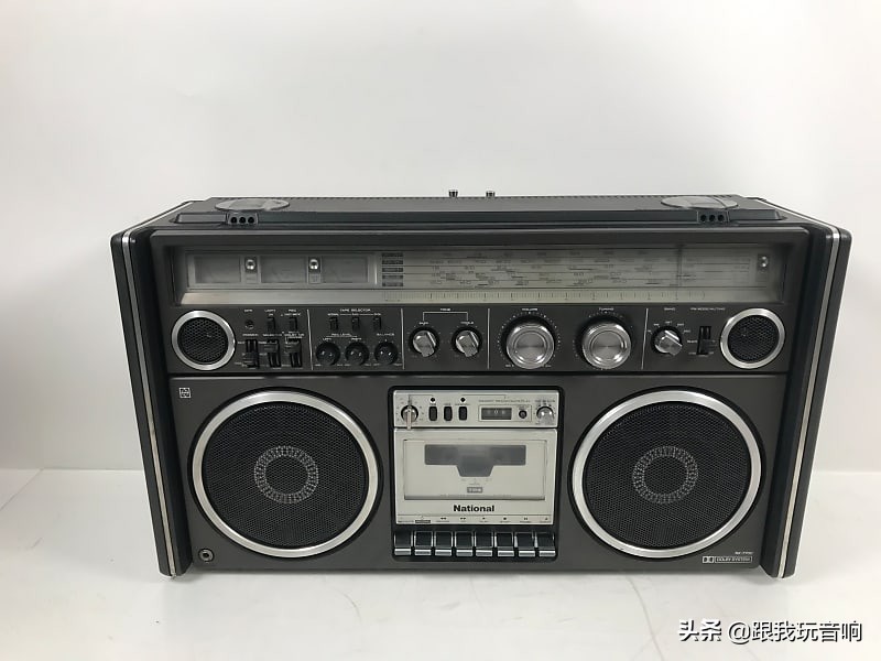 老式松下NationalRX7700BoomBox盒式录音机