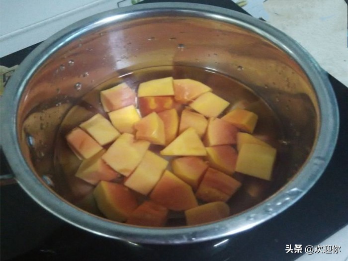木瓜炖奶,木瓜下奶的最佳吃法