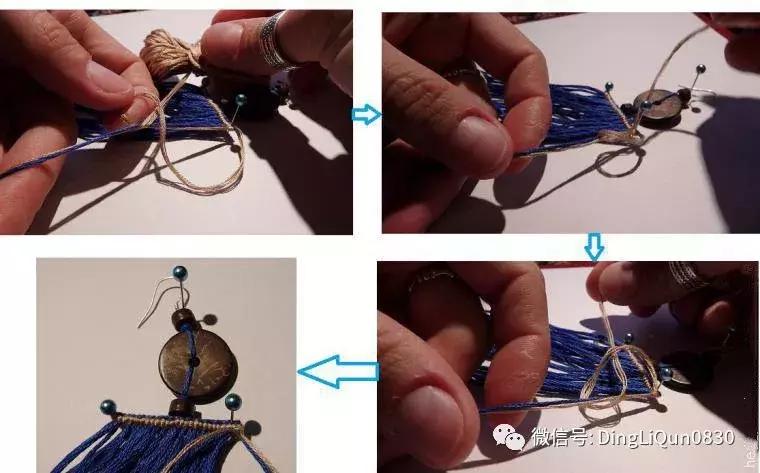 编绳教程挂饰大全,彩绳编挂饰教程