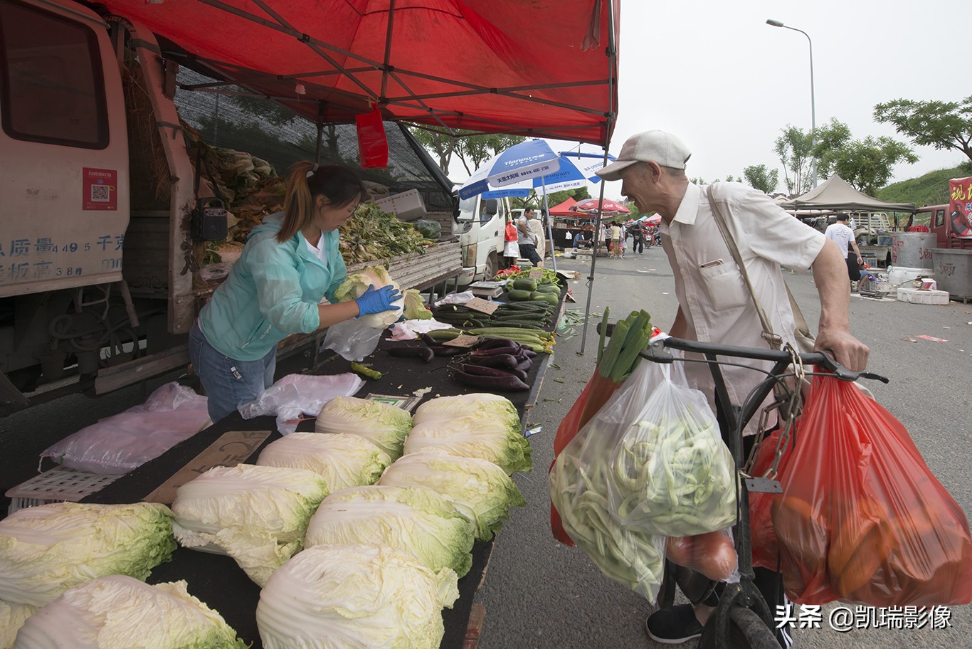 青岛湾头集市位置,青岛西海岸台头大集