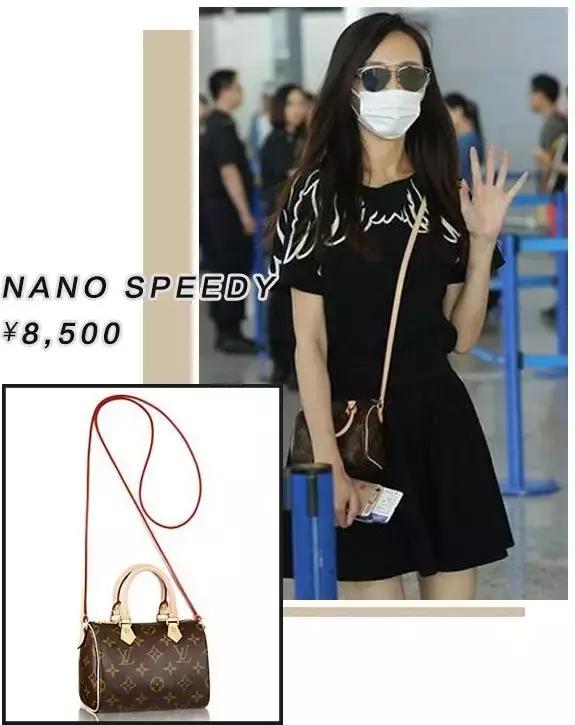 唐嫣同款包lv邮差包,谁能比唐嫣美