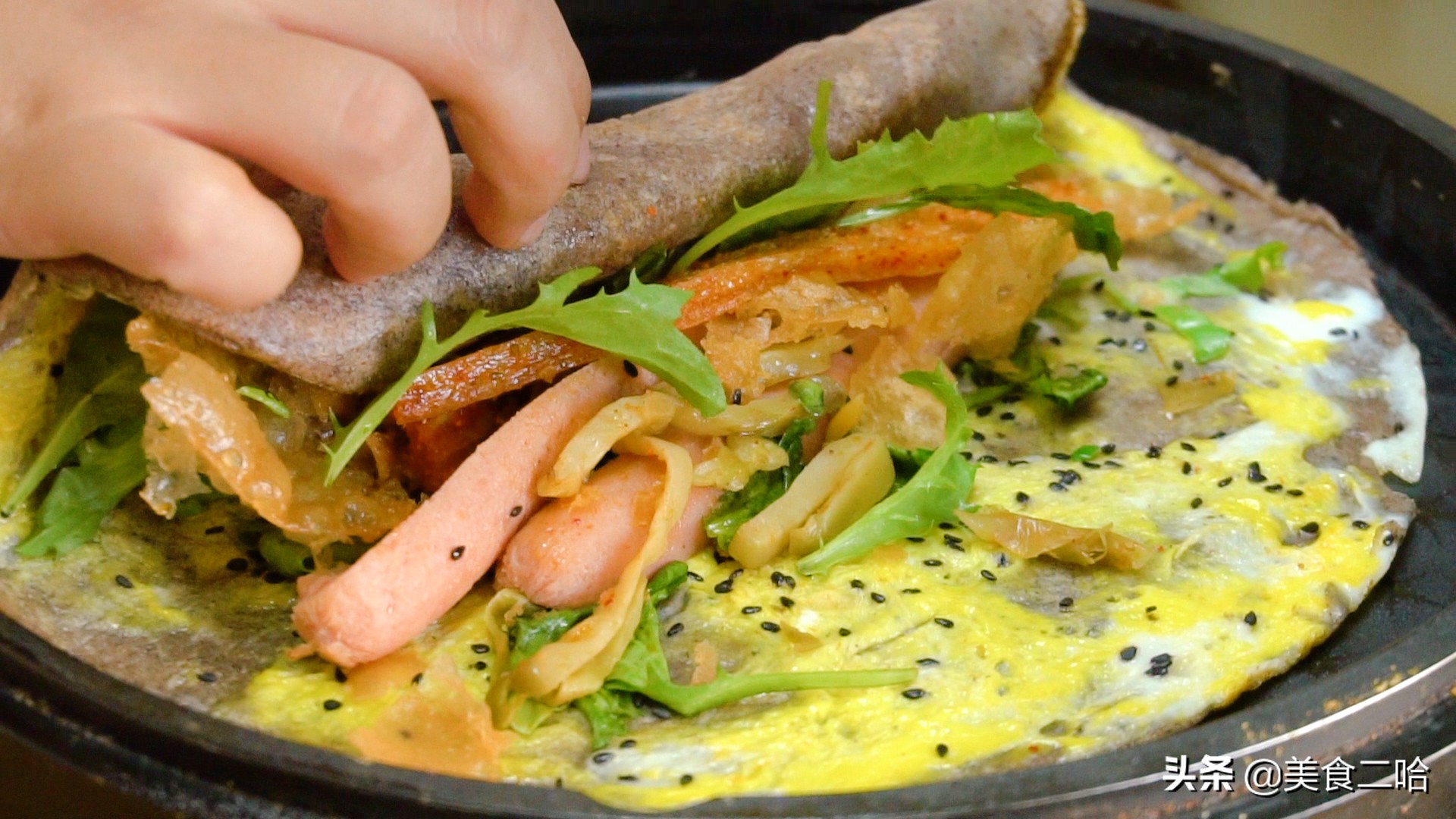 杂粮煎饼脆煎饼正确配方,杂粮煎饼的做法和配方与教程