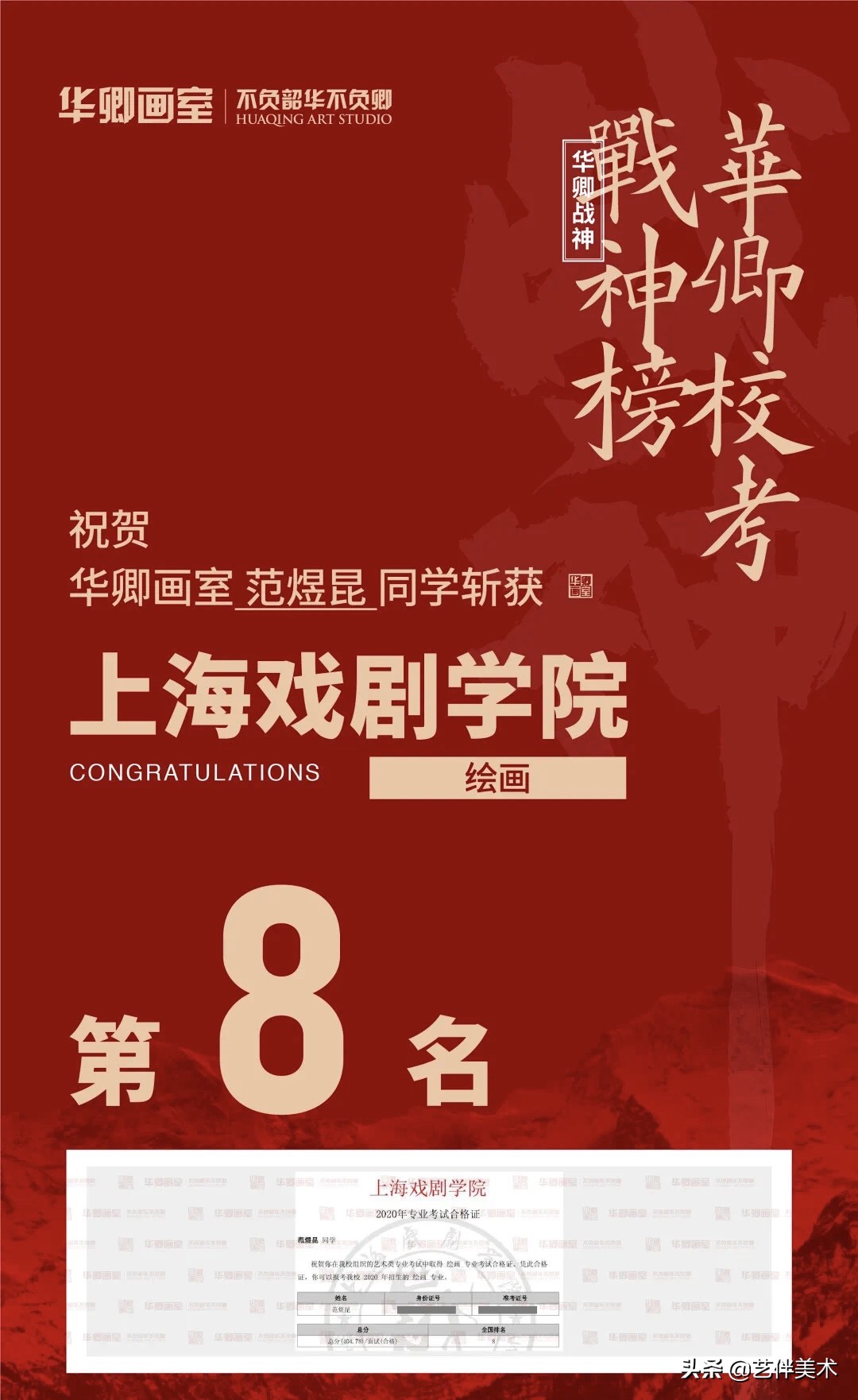 华卿画室五一试学,华卿画室四大战神