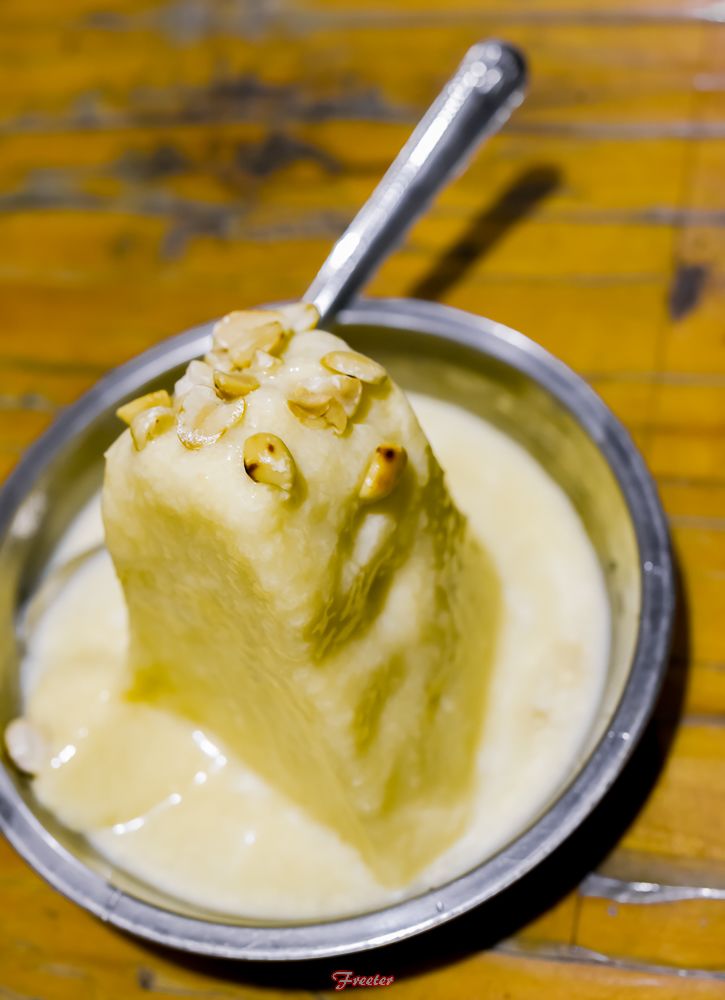 海口美食推荐炒冰,府城芒果炒冰