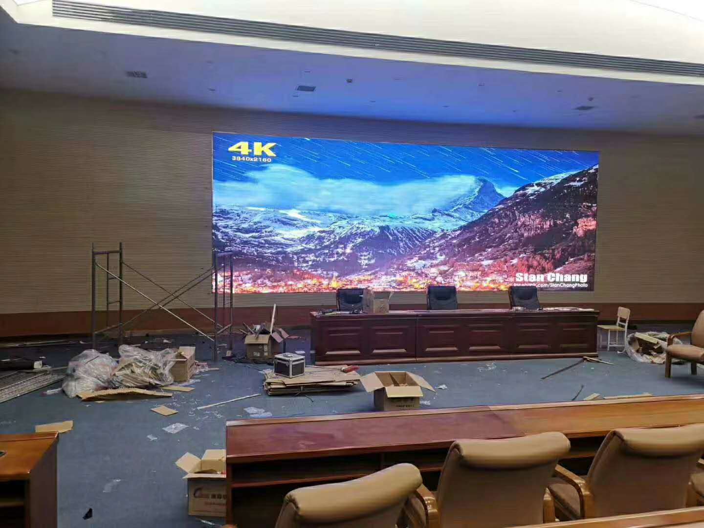 售楼部显示屏安装,售楼中心led显示屏本地公司