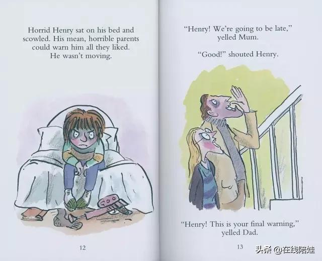 风靡欧美20年，HorridHenry淘气亨利·外国经典小说PDF+音视频