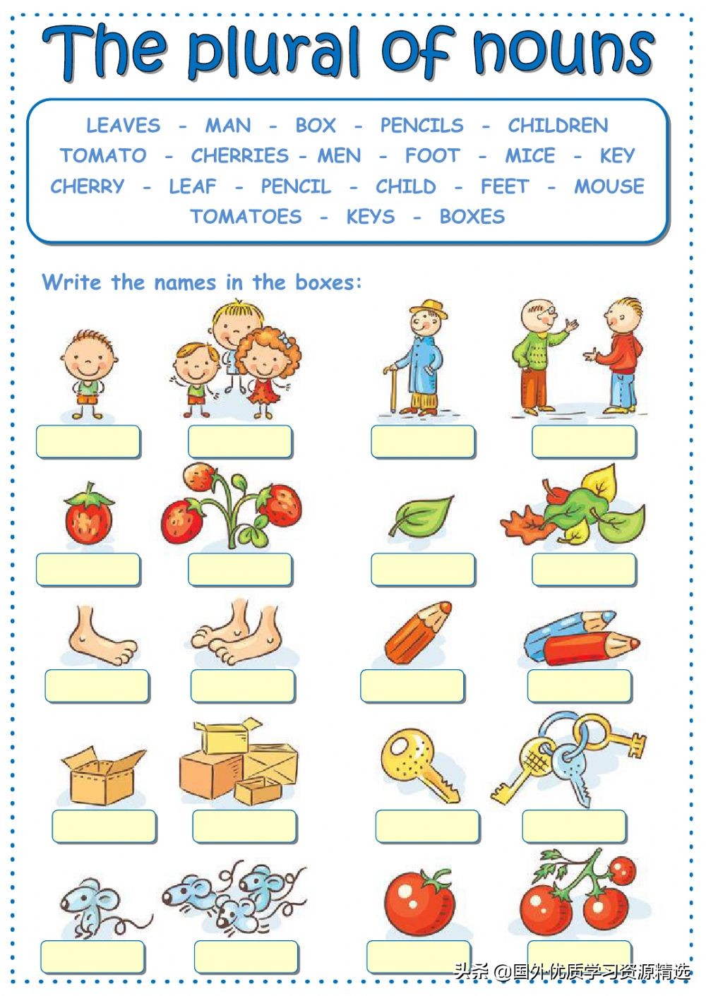 名词复数变化规则发音,名词复数变化规则的思维导图