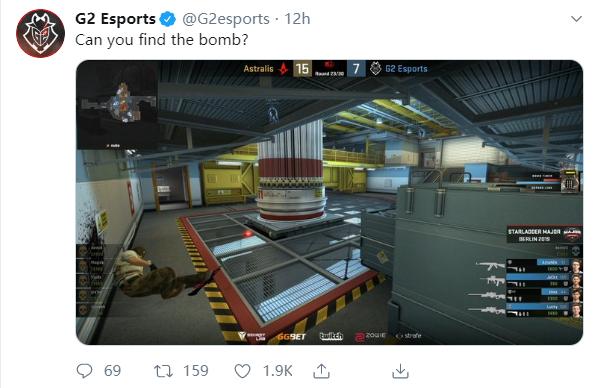 职业比赛csgo找不到c4,2019csgo柏林major