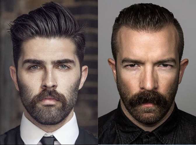 硬汉施瓦辛格帅气出场,男士硬汉络腮胡造型