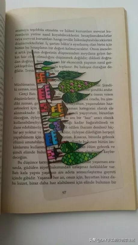 8-10岁儿童手工书签可爱猫咪书签,手工diy书签简单好看不用折纸