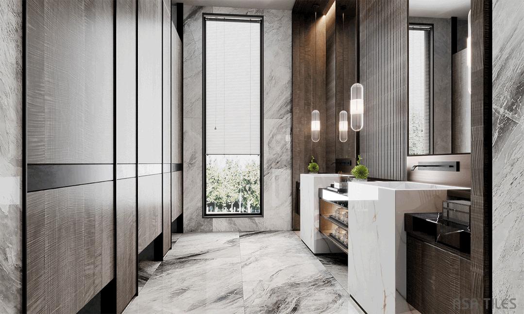 纯色晶钻瓷砖,新款轻奢风大理石瓷砖