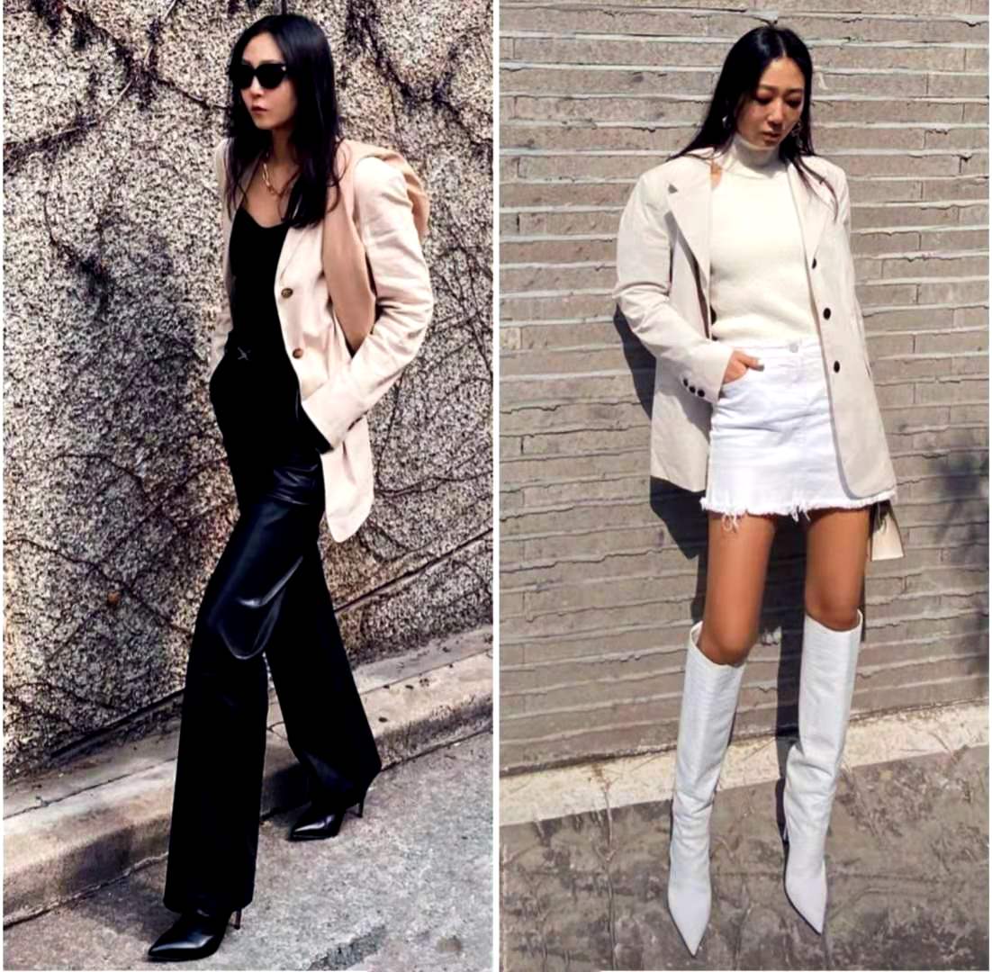 亚洲女性穿搭,春季穿搭女高级感韩系