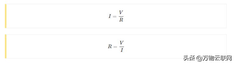 每天学习一点：什么是欧姆定律-公式，方程和欧姆定律三角形