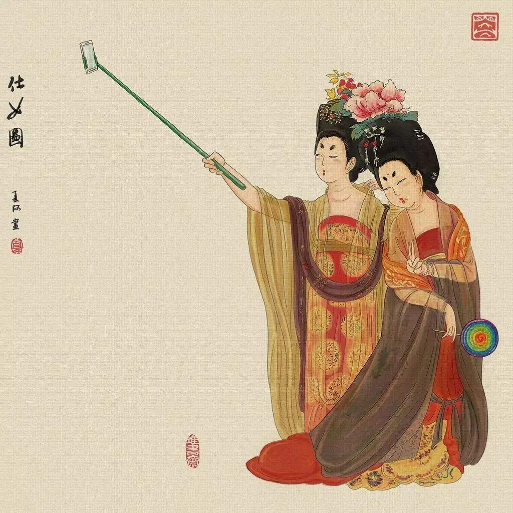 “*宫春**”画一画名气满天下,夏阿这么有趣的画家,你爱了吗?