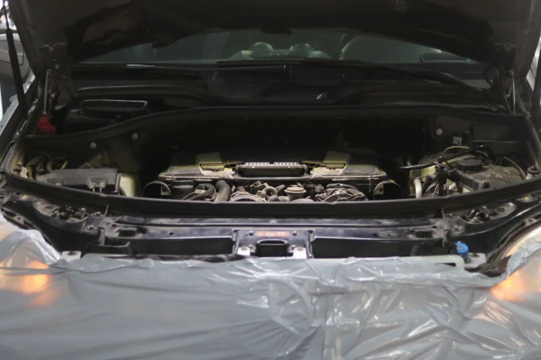 全车翻新大修老款奔驰ml350,怪兽修车翻新