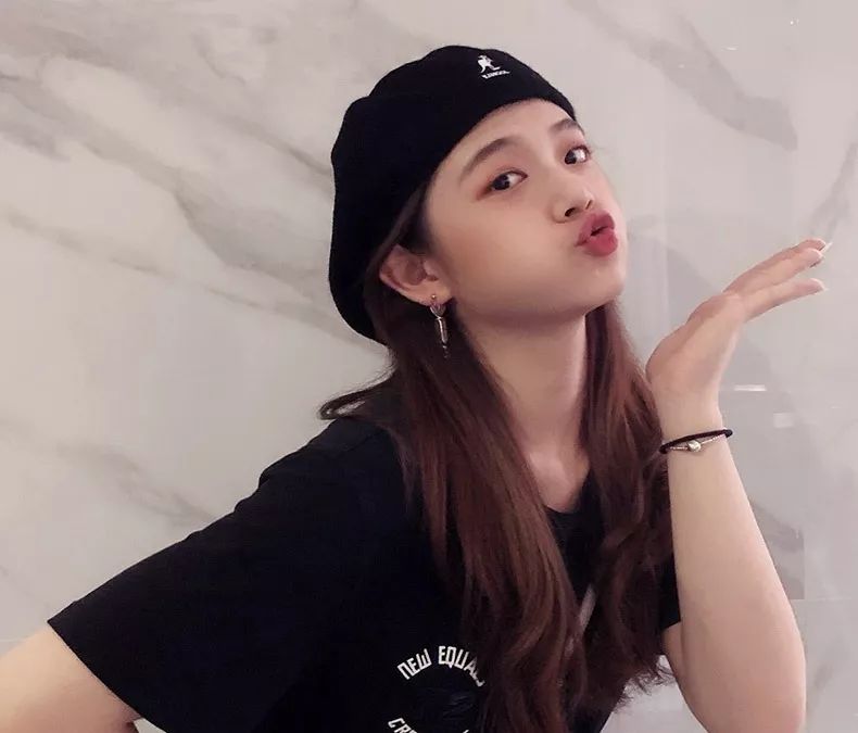 小个子戴贝雷帽显高,贝雷帽显脸小百搭小头围