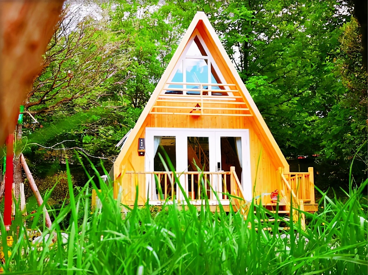 最漂亮的木屋民宿,民宿野奢风格图片