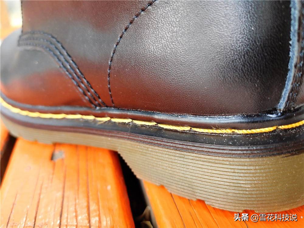 防水防油污马丁靴,经典哑光软皮马丁靴