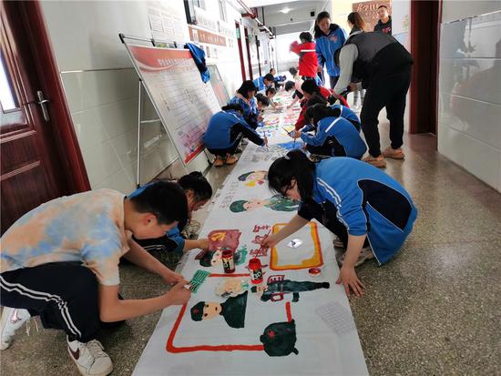 翰墨忆初心丹青献党恩绘画作品,百幅书画绘党情