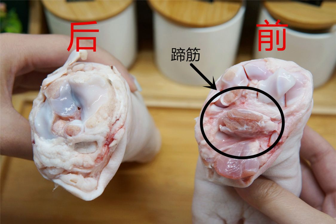 买猪蹄分前后么,买猪蹄前蹄好还是后蹄好