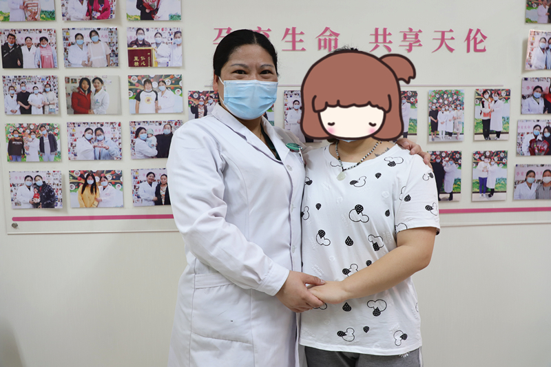 胎停育后两年未孕,治疗后1个月迎来好孕