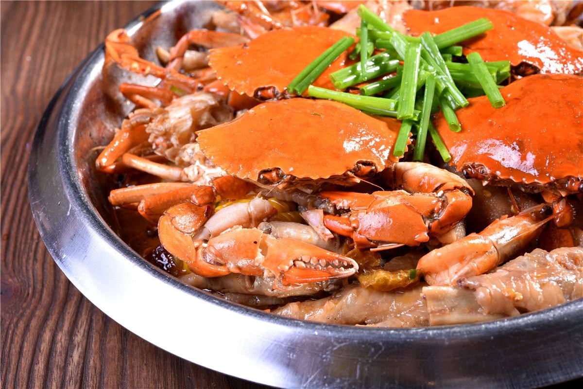 肉蟹煲甜辣味,肉蟹煲酱香微辣
