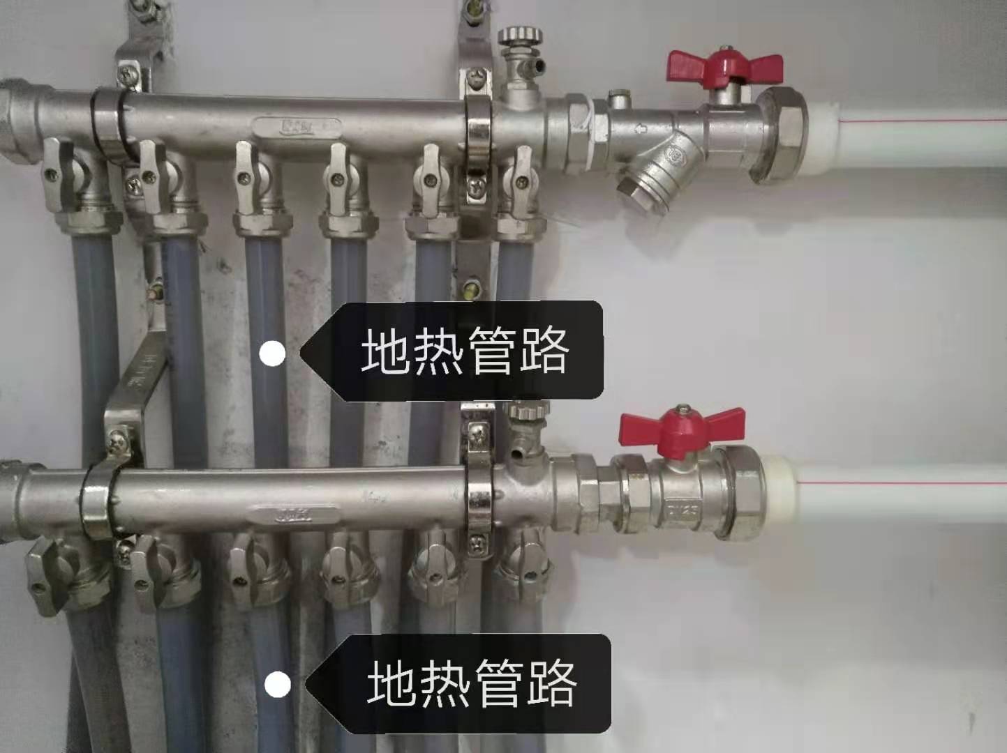 地暖入户分水器怎么检查,地热不热分水器怎样检查